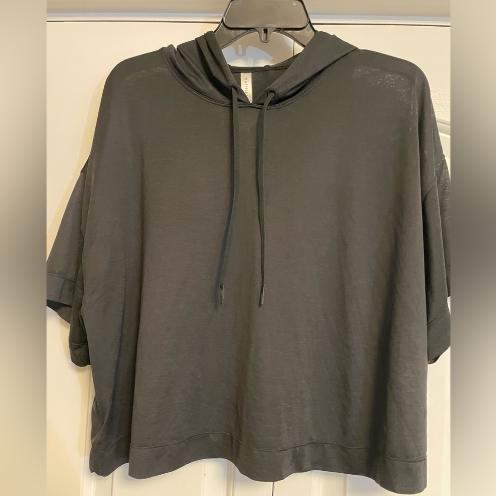Athleta black top.